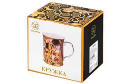 Кружка 400 мл 12,5*9*10 см Поцелуй на черном NEW BONE CHINA - Elan gallery фото 16
