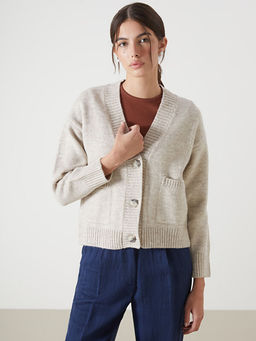 V Yaka Kad?n Triko H?rka