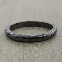 Браслет Мета 8мм гематит округленный - Agat77 фото 2