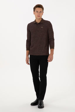 Erkek Siyah Slim Fit Kanvas / Chino Pantolon - U.s. polo assn фото 9