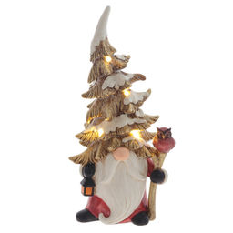 Фигурка декоративная "Лесной Гном", L16 W12,5 H31 см, 2в.