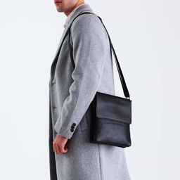 Сумка мужская, цвет черный - Simaland фото 5