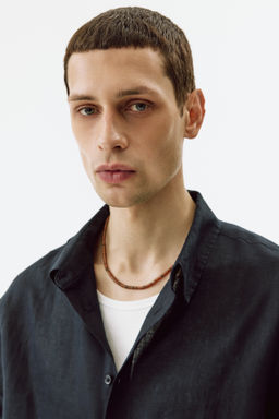 Camisa de lino Relaxed Fit - H&m фото 5