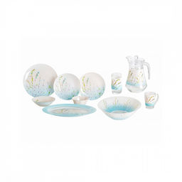 Набор столовый TROMPETTE TURQUOISE 46 предметов арт.P1286