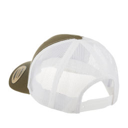 Бейсболка FLEXFIT арт. 6606RT (оливковый / белый)  фото 2