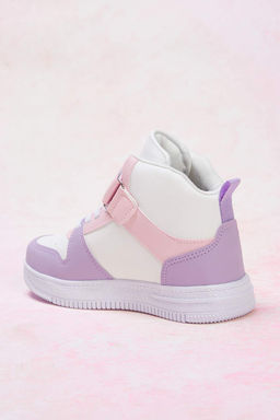 Renk Bloklu C?rt Bantl? ve Bagc?kl? Buyuk/Kucuk K?z Cocuk Kids Spor Ayakkab?
TAKAW26SN00019 - Trendyolmilla фото 8