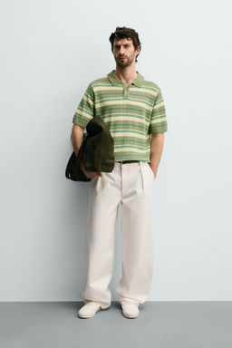 POLO PUNTO JACQUARD RAYAS / rayas