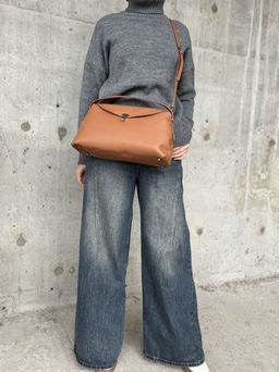 Женская кожаная сумка 8923 Браун