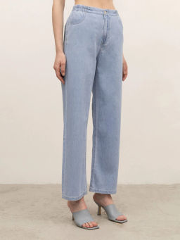 Джинсы прямого кроя - Emka фото 4