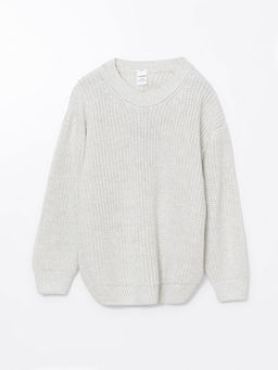 Bisiklet Yaka Triko Erkek ?ocuk Kazak