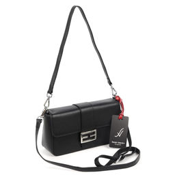 Женская кожаная сумка Sergio Valentini SV-0628 Блек