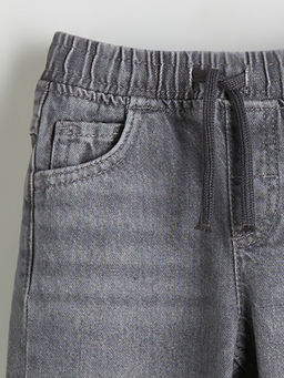 Beli Lastikli Erkek ?ocuk Jean Pantolon