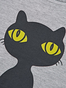 Комплект для девочки с брюками UD 2015 серый|черный - Mini maxi фото 2