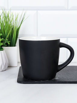 Кружка 400 мл / NQ-1263 Черно-белая/уп 60/ ПРОМО АКЦИЯ