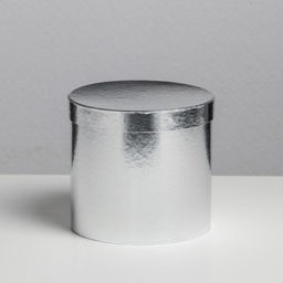 Коробка подарочная Серебро, 14x13 см