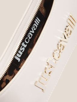 Женская сумка на плечо JUST CAVALLI METAL LETTERING Артикул 4450789, молочно-бежевый  фото 4