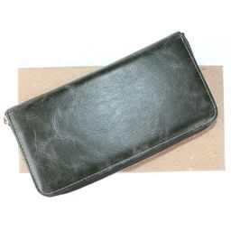 Портмоне женское Croco-ПР-956 натуральная кожа 3 отд, 11 карм, зеленый тем пулл-ап (205) 207310  фото 4