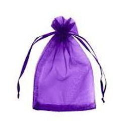 Мешочки из органзы (20*30см) №374 000801-5K, Сиреневый.10