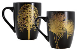 Набор кружек Singapore, чёрный, 0,33 л, 2 шт - Anna lafarg фото 6