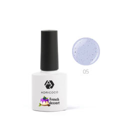 ADRICOCO Гель-лак для ногтей / French dessert №05, фруктовый пай, 8 мл  фото 33