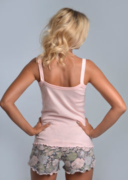 Пижама с шортами ЛОЛИТА (персик №20) - Ивановская трикотажная компания фото 3