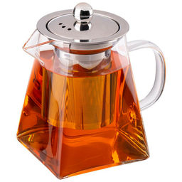 Чайник заварочный (пирамидка), AROMA, объем 500 мл, из боросиликатного стекла арт.111192