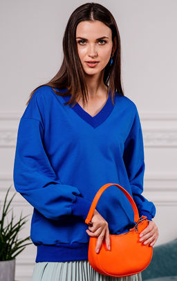 Свитшот Футер 2-х нитка с V-образным вырезом