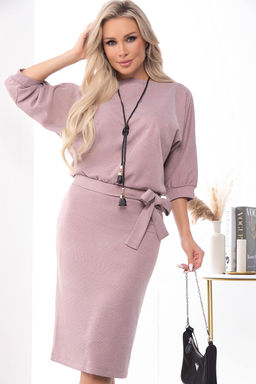 Платье Лёгкое настроение (бледно-лиловое) П7433 - Lt collection фото 4