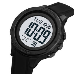 Часы наручные Skmei мужские электронные спортивные 2458black-white