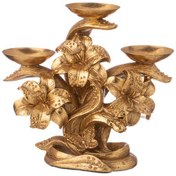 ПОДСВЕЧНИК КОЛЛЕКЦИЯ РОКОКО, 26,3*12*23,3CM