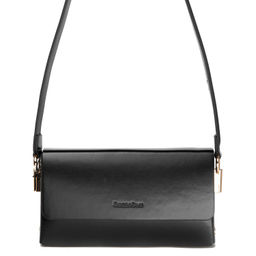 F12 black, Женская кожаная сумка, Barcelo Biagi