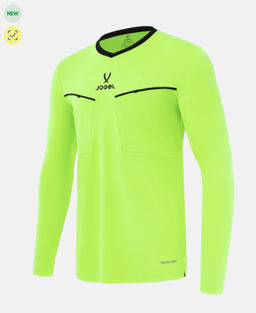 Лонгслив судейский Jogel DIVISION PerFormDRY Referee LS Tee 2.0, желтый неон 61N