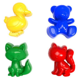 Цена за 3 шт. Набор формочек для песочницы, МИКС - Соломон фото 2