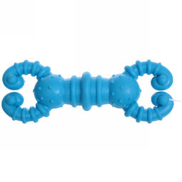 Цена за 6 шт. Игрушка для собаки "Bubble gum-Краб" 12,7см цвет голубой Ultramarine