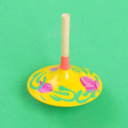 Каталка-волчок, с росписью, МИКС