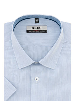 Сорочка мужская короткий рукав GREG 121/201/0716/Z/1p