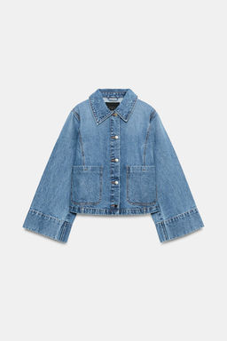 CAZADORA Z1975 DENIM CORTA / Azul medio - Zara фото 6