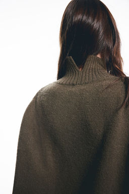 Jersey oversize de cuello alto - H&m фото 5