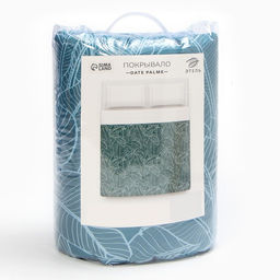 Покрывало Этель евро Date palme, 230х2105 см, микрофибра  фото 4