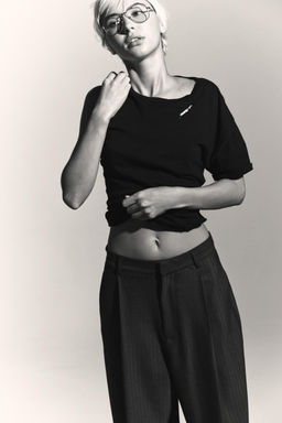 DARTED TROUSERS - Zara фото 5