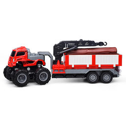 Машина "Мега лесовоз" в коробке