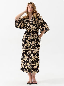 Женский халат коричневый 2239 (21)