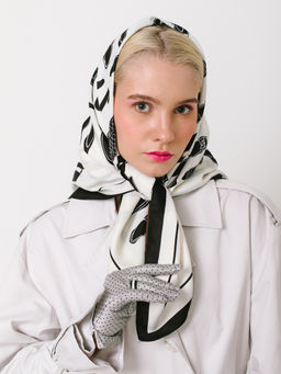 Большой, мягкий, тонкий и очень нежный двусторонний платок - Tantino фото 7