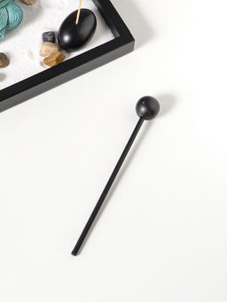 Сад Дзен "Будда в бирюзовом у гонга" песок+камни+аромапалочки 13,2х15х16 см