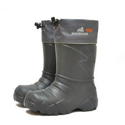 Сапоги детские Nordman Kids со съемным флисовым утеплителем лайм  фото 46