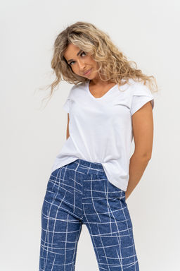 Костюм Натали футболка и брюки кулирка хлопок  фото 15