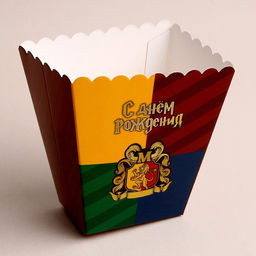 Цена за 6 шт. Снек-бокс С днём рождения. Магия - Страна карнавалия фото 6