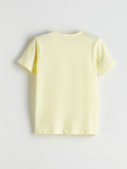 Bisiklet Yaka Erkek ?ocuk ?ortlu Pijama Tak?m?