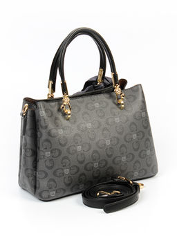 LACCOMA сумка AC218-лагуна темно-серый эко кожа