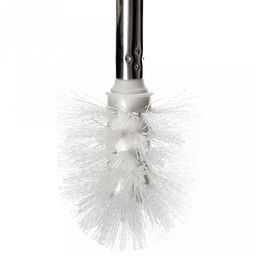 Ерш унитазный пластмассовый со съемной ручкой "Париж" 45см, с подставкой д13,5см h12см, мятный (Китай)